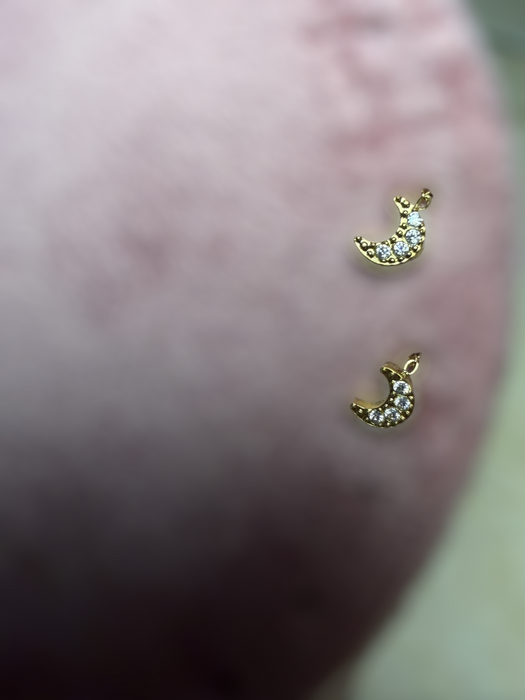 Orecchini Saliscendi Luna