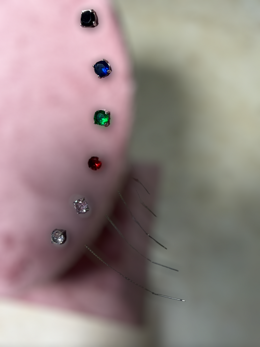 Orecchino con Saliscendi