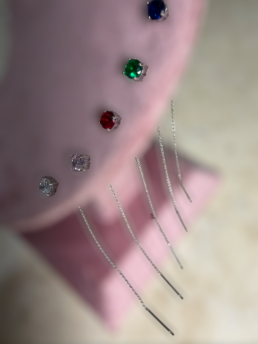 Orecchino con Saliscendi